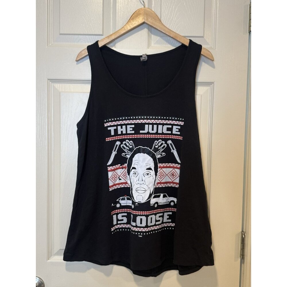 Oj Simpson The Juice Is‎ Loose Tank Top Size XL